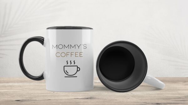 Tasse mommy's coffee noire