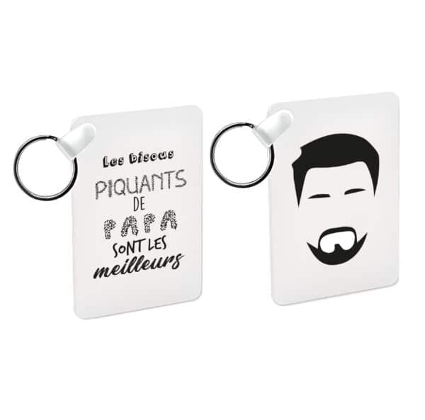 Porte clés personnalisé papa