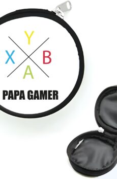 Porte monnaie Papa Gamer ABXY