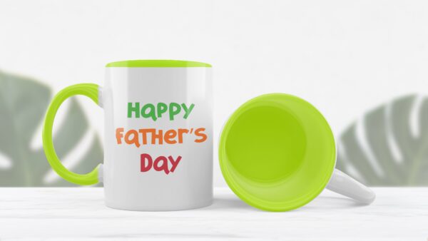 Tasse Happy Father's Day Couleur