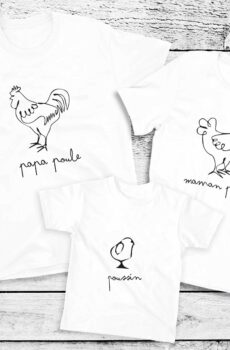 T-Shirt Famille poule