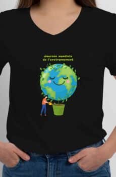 T-shirt planète