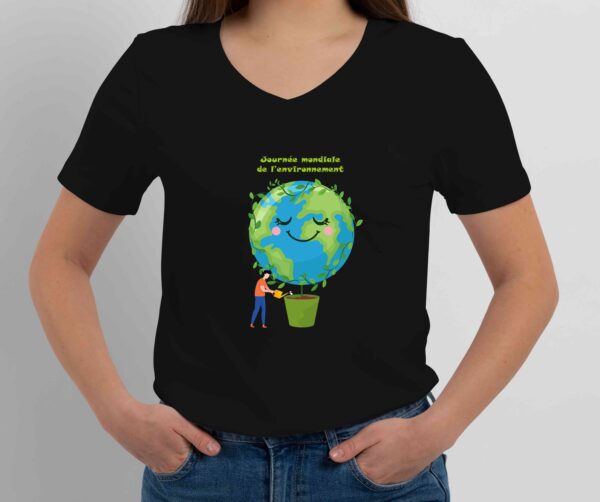 T-shirt planète