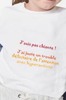 T-Shirt TDAH je suis pas chiante