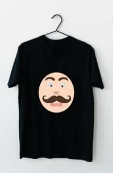 Tee-shirt personnalisé pour papa - Moustachu