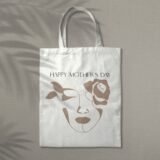 Tote Bag Happy MotherDay Fleur