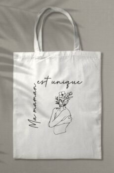 Tote Bag Ma maman est unique