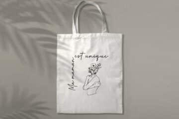Tote Bag Ma maman est unique