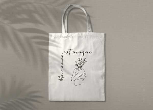 Tote Bag Ma maman est unique