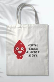 Tote Bag Journée donneur de sang