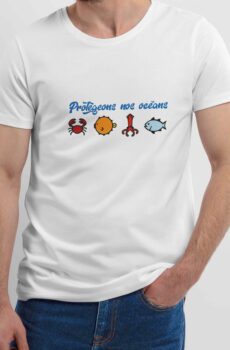 T-Shirt protégeons nos océans Homme