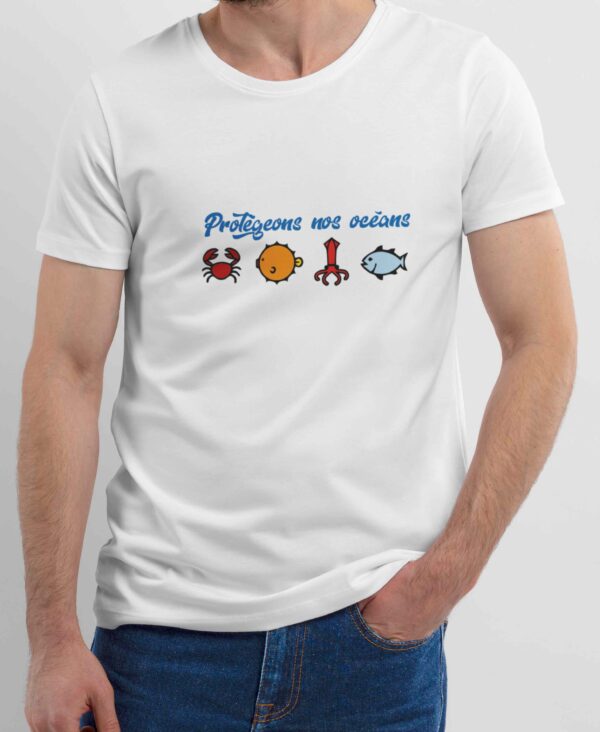 T-Shirt protégeons nos océans Homme