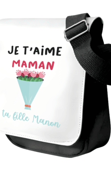 Sac bandoulière maman - je t'aime