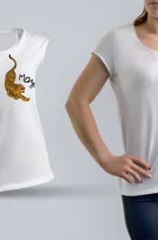 Tee-shirt Mom Tigre