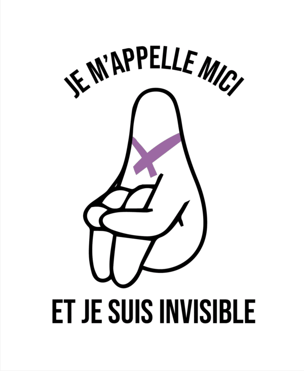 T-Shirt MICI Invisible – Image 2