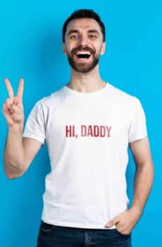 Teeshirt papa - Hi Daddy