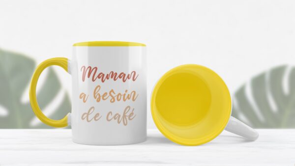 Tasse jaune
