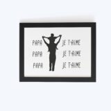 Cadre personnalisé papa