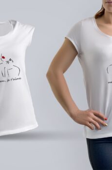 Tee-Shirt Maman je t'aime