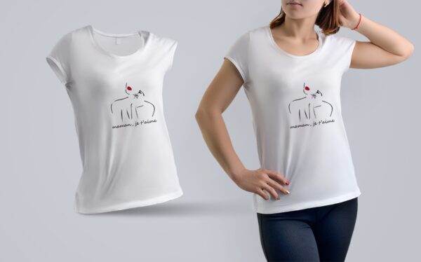 Tee-Shirt Maman je t'aime