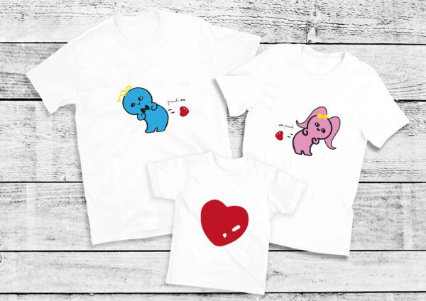 T-shirt famille humour