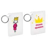 Porte clés mom queen