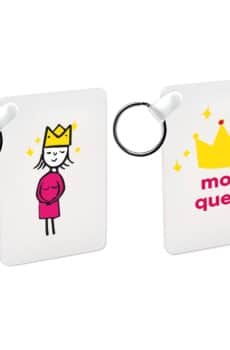 Porte clés mom queen