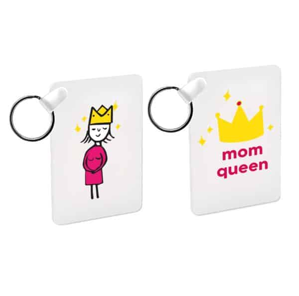 Porte clés mom queen