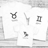 T-Shirt Famille signe astrologique