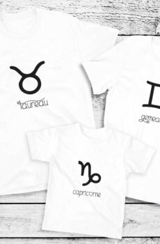 T-Shirt Famille signe astrologique