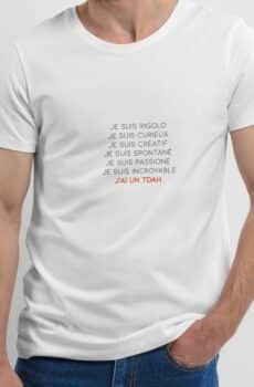 T-Shirt TDAH je suis ... Homme