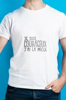 T-Shirt MICI Je suis courageux