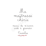 ma maitresse chérie