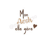 mon aesh elle gère