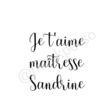 merci maîtresse
