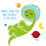 Cadeau personnalisé personne TSA : Stylo je suis dans ma bulle – Image 2