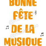 T-Shirt bonne fête de la musique – Image 2