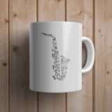 Tasse saxophone collection fête de la musique