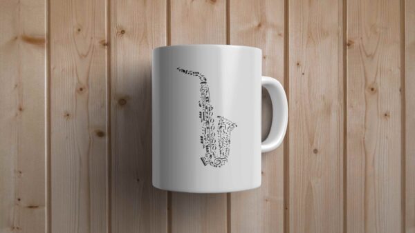 Tasse saxophone collection fête de la musique