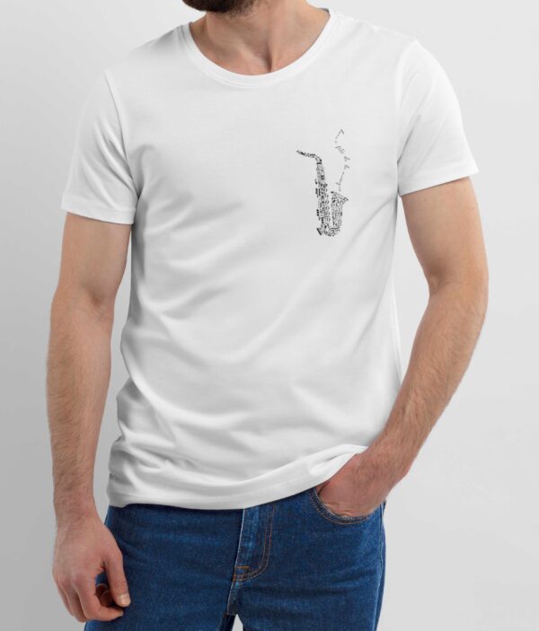 T-Shirt saxophone fête de la musique
