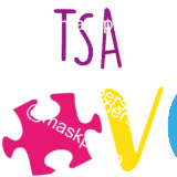 Cadeau pour soutien TSA : T-Shirt Noir TSA love – Image 2