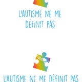 Idée cadeau pour autiste : Trousse l'autisme ne me définit pas – Image 2