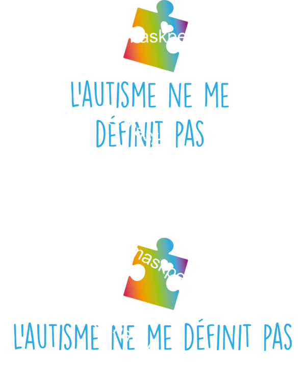 Idée cadeau pour autiste : Trousse l'autisme ne me définit pas – Image 2