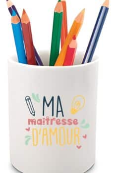 Pot à crayon personnalisable