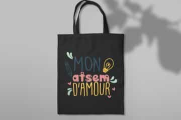 Sac en toile mon ATSEM d'amour