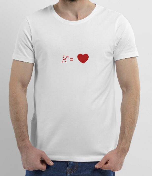 T-Shirt j'adore la musique