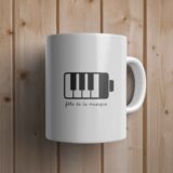 Mug de la fête de la musique : Piano
