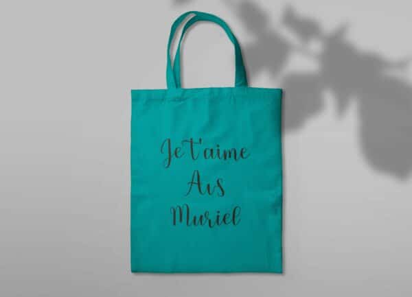 Totebag je t'aime AVS