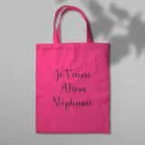 Sac en toile je t'aime ATSEM