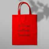 Tote bag rouge